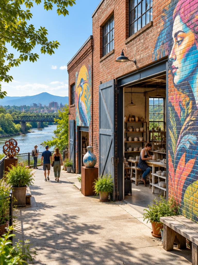 Open studios, River Arts District